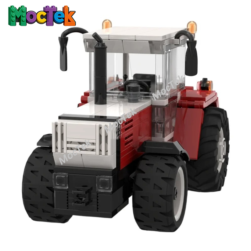 Agriculture Farming Vehicles - Agricultural Tractor Car Building Blocks MOC