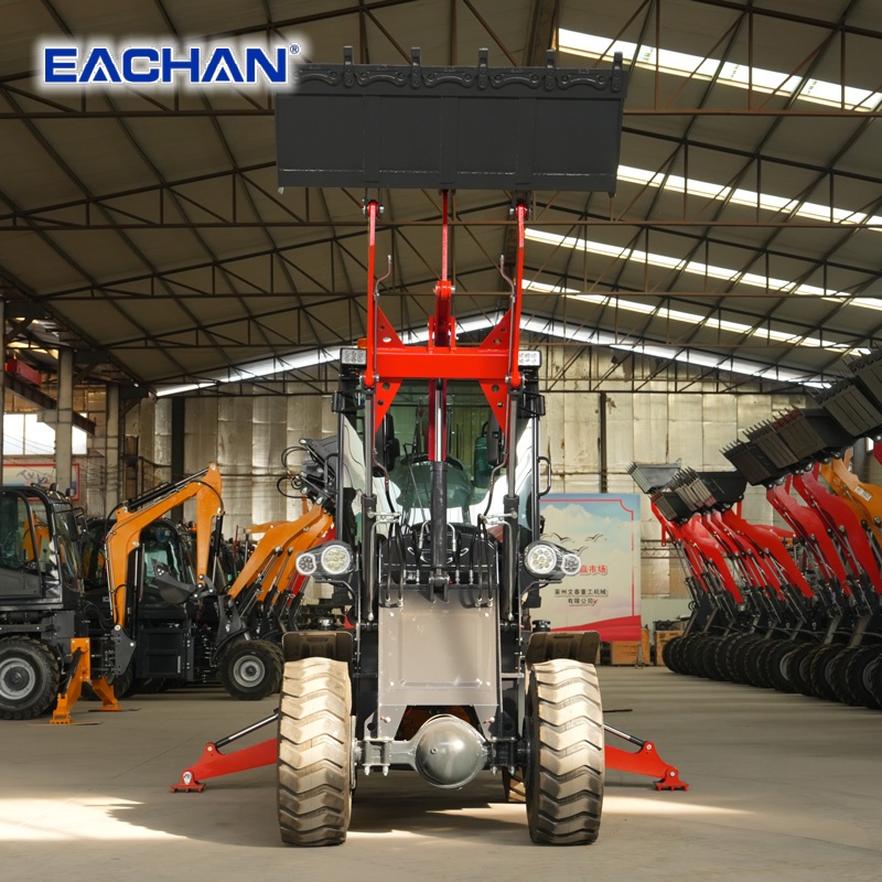 4WD Hydraulic Wheel Backhoe Lo - Agriculture Farming Working 评论和价格