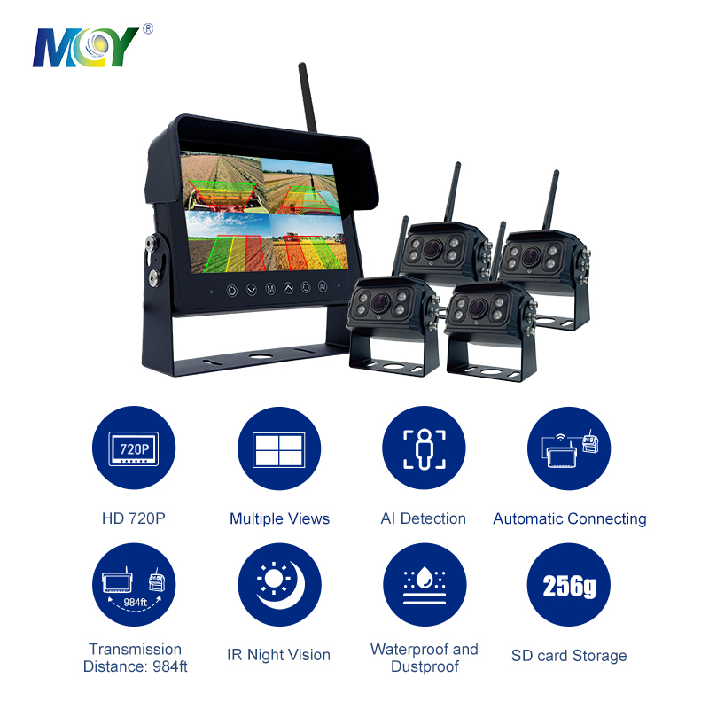 MCY 7inch Quad Split Wireless  - Agriculture Farming Vehicles 评论和价格