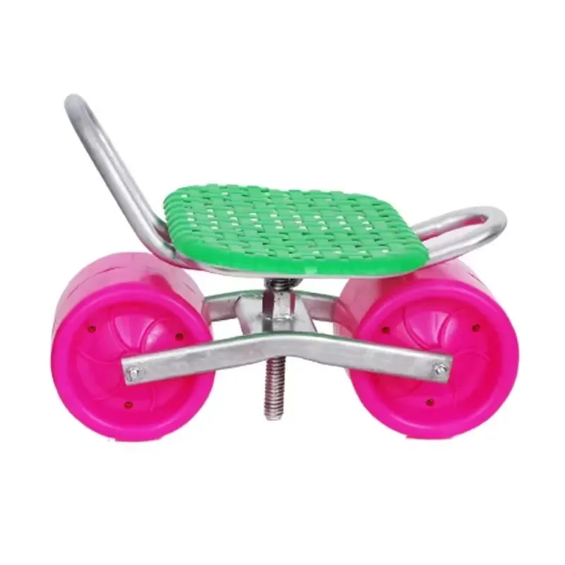 Adjustable Height Rolling Stoo - Agriculture Farming Working 评论和价格