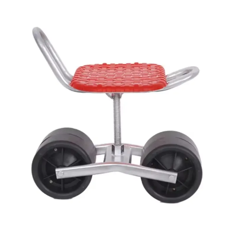 Adjustable Height Rolling Stoo - Agriculture Farming Working 评论和价格