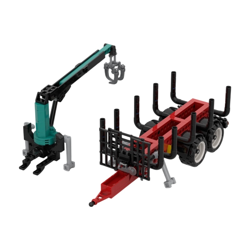 City Tractor MOC Building Bloc - Agriculture Farming Vehicles 评论和价格