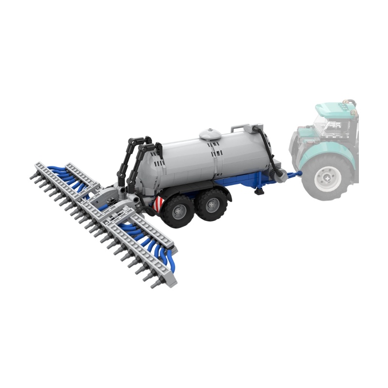 City Tractor MOC Building Bloc - Agriculture Farming Vehicles 评论和价格