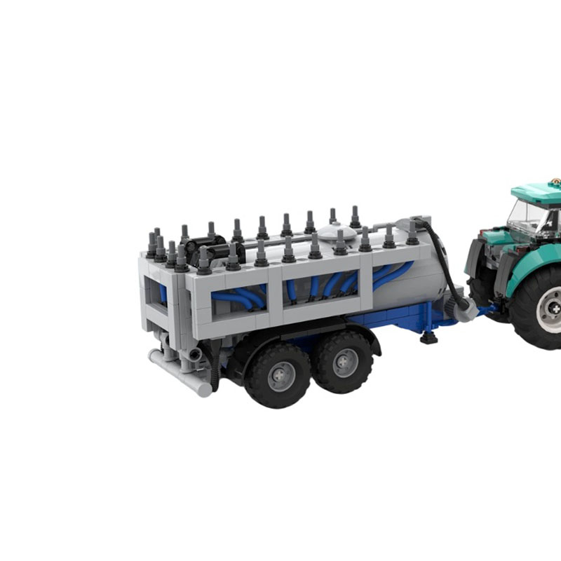 City Tractor MOC Building Bloc - Agriculture Farming Vehicles 评论和价格